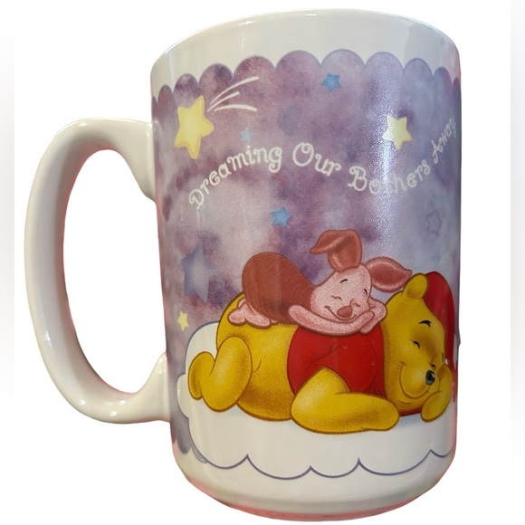 Winnie the Poo and Tigger Mugs “Dreaming Our Bothers Away” Disney Classi… - Picture 2 of 6